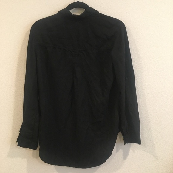 Nectar Clothing black button down top size small - Picture 5 of 7